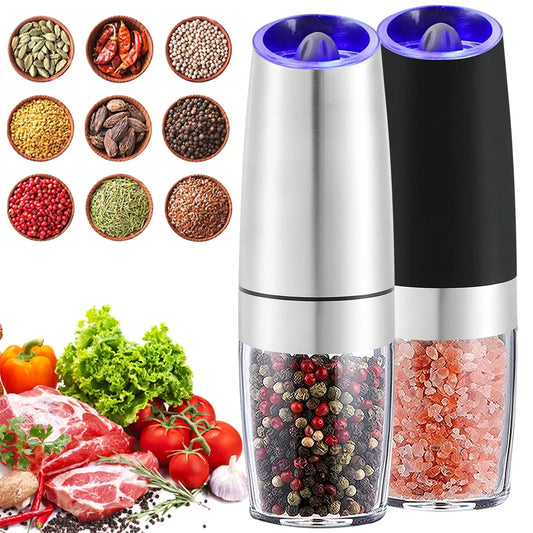 Electric Automatic Spice Grinder, Gravity Induction